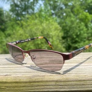 Banana Republic frames Nanette Red metallic tortoise 0RU6